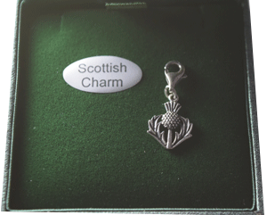 Scottish Thistle Charm